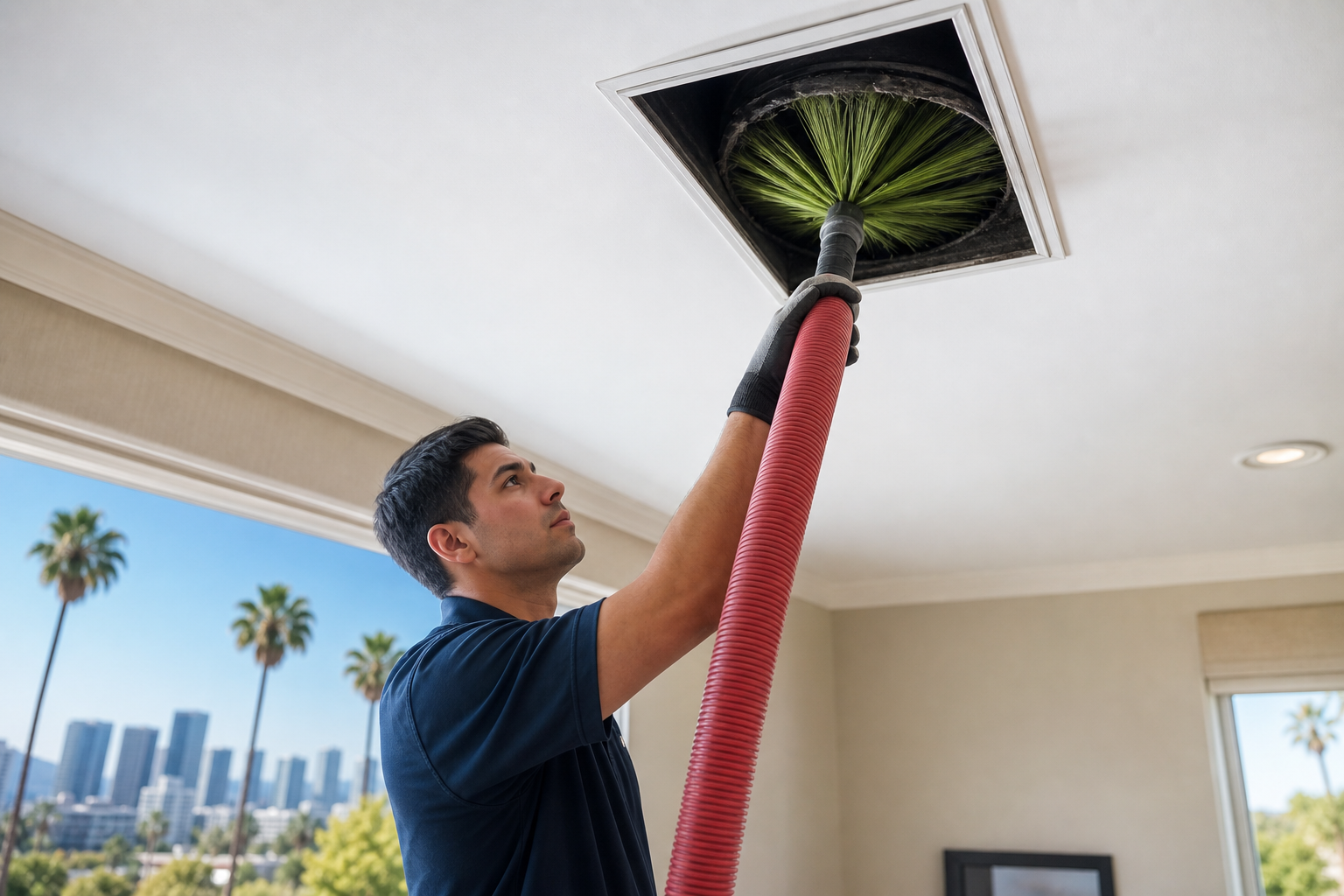 Same-Day Air Duct Cleaning in Los Angeles, CA: How It Works